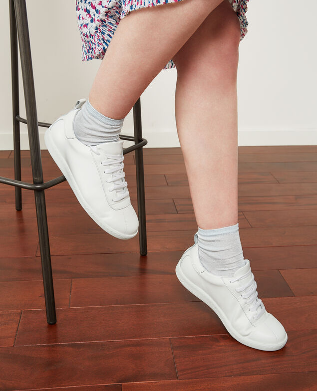 Sneakers de cuero Off white