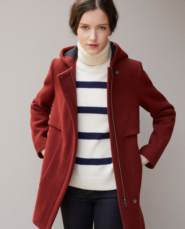 Abrigo con capucha  Velvet