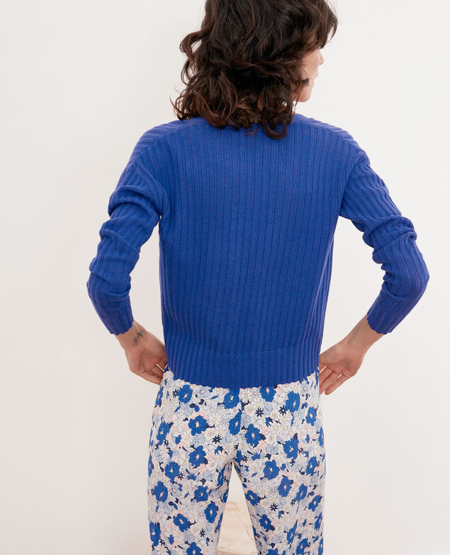 Cárdigan corto Ultramarine