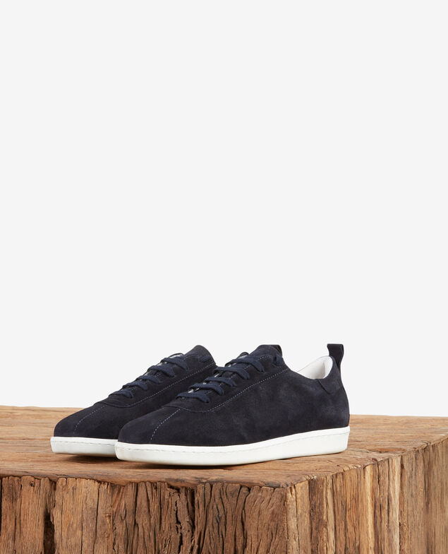 Sneakers de cuero Navy
