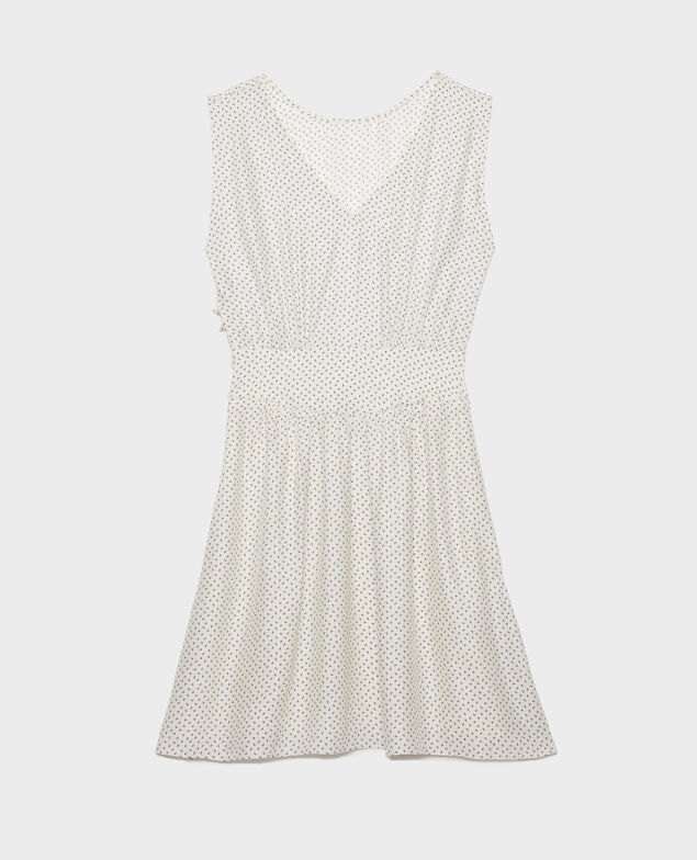 Vestido de seda Memphis amparo blue
