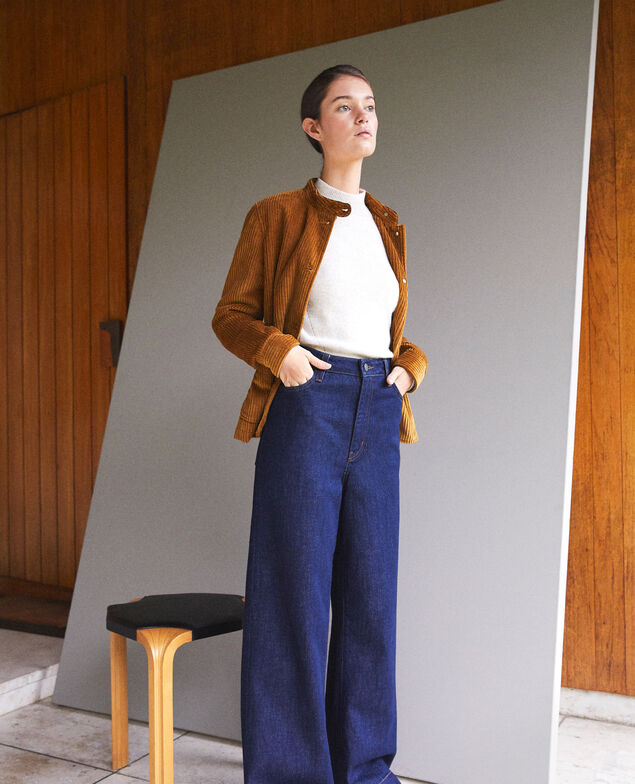 Chaqueta de pana gruesa Golden brown