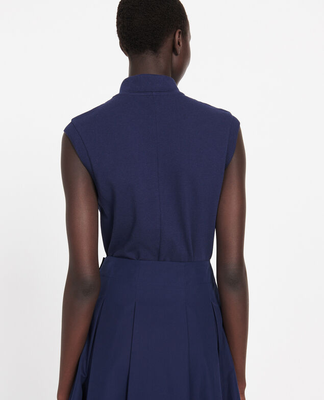 Polo de algodón Maritime blue