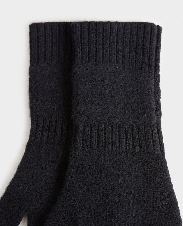 Guantes de cachemir Black beauty