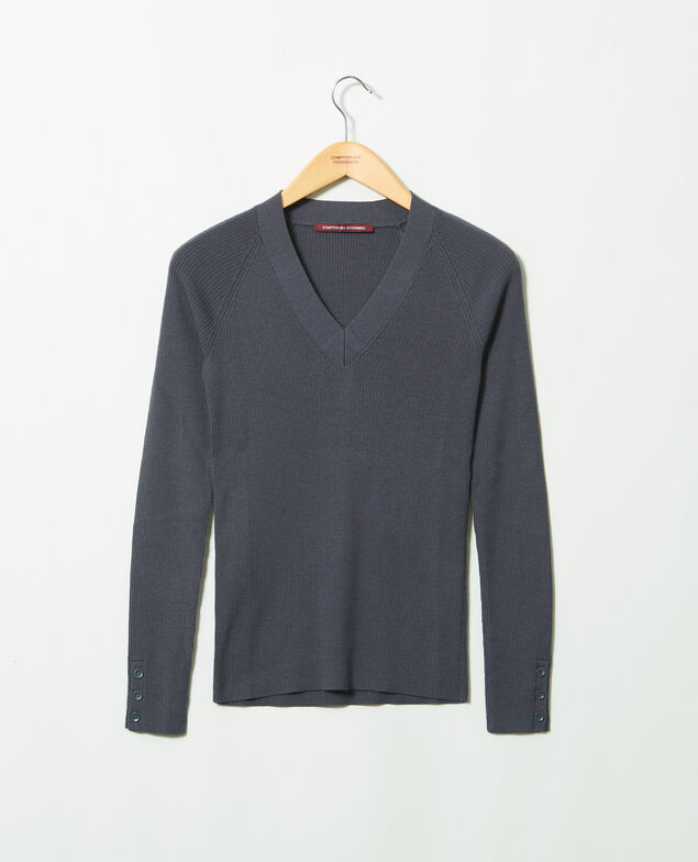 Jersey con cuello de pico Odyssey gray
