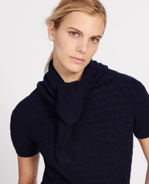 Pañuelo 100 % Cachemir  Maritime blue