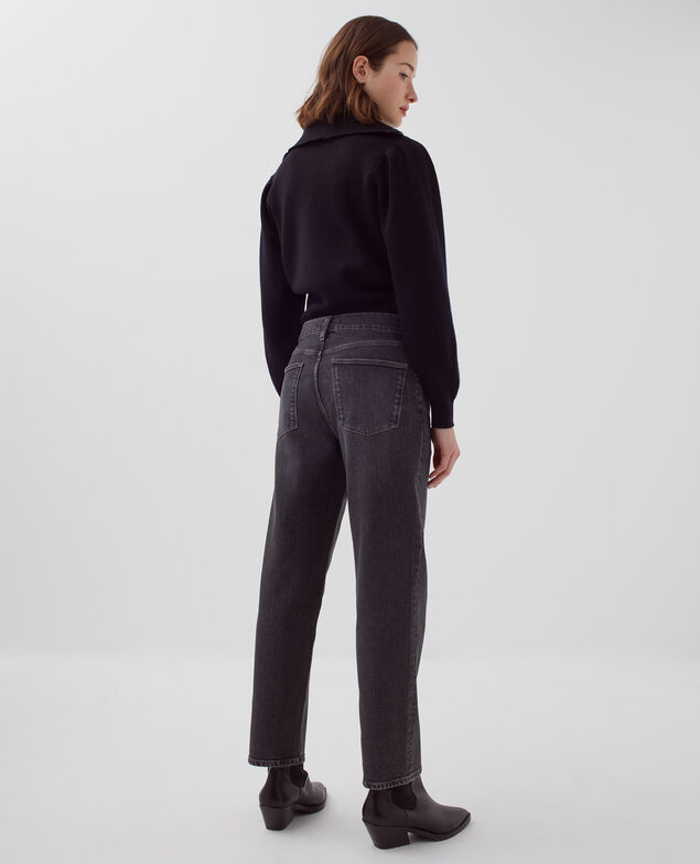 RITA - Jeans slouchy I081 dark gray