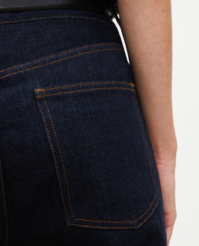 TOMBOY - Jeans amplios talle medio alto y 5 bolsillos Denim rinse