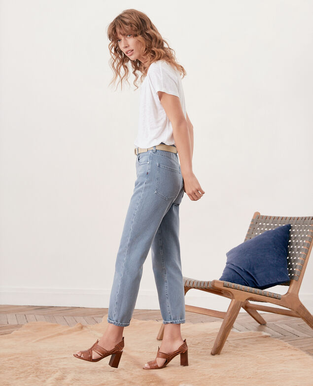 Jeans corte vintage Alpine blue