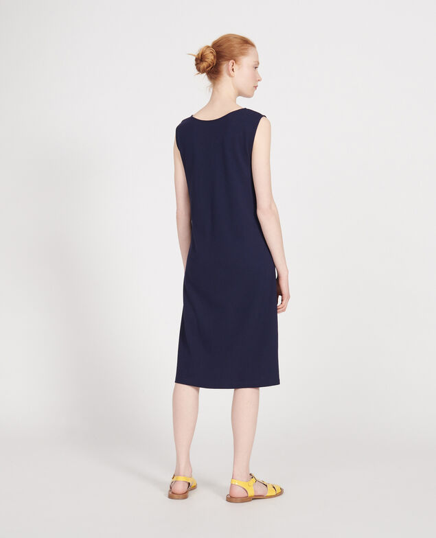 Vestido de algodón Maritime blue