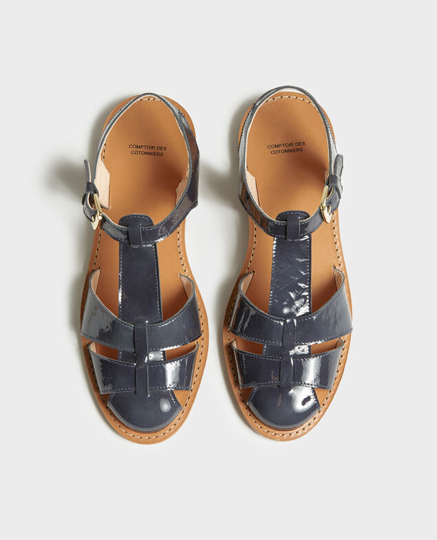 Sandalias de charol Maritime blue