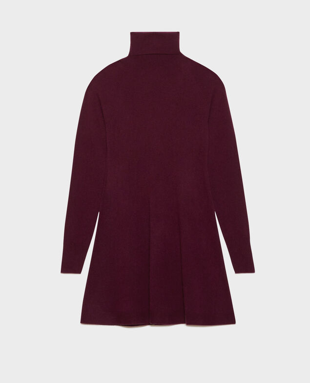 Vestido de cachemir 3D 8854 18 wine