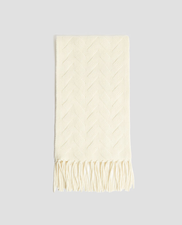 Bufanda de lana I010 glass green beige