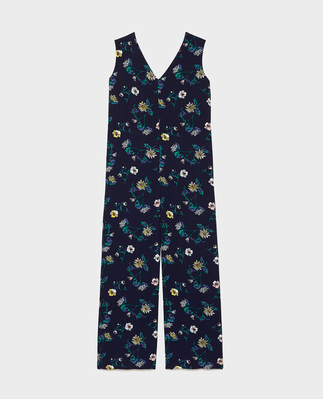 Mono pantalón de viscosa Herbier maritime maize
