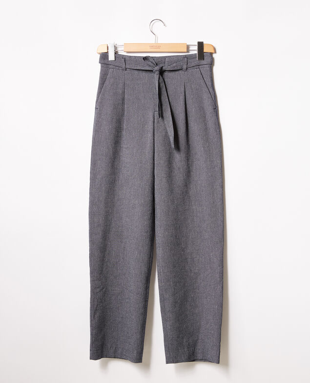 Pantalón corte carrot  Indigo