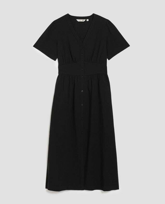Vestido midi U090 black