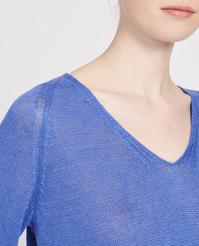 Jersey de lino Amparo blue