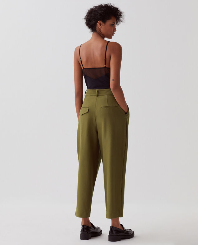 PEGGY - Pantalón carrot H570 military olive