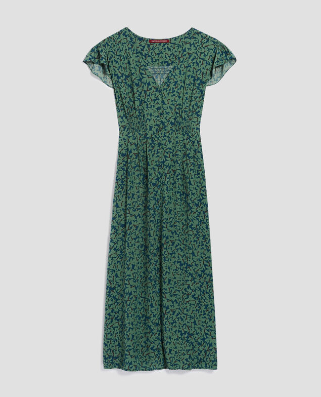 LUDIVINE - Vestido estampado fluido H642 petal majolica