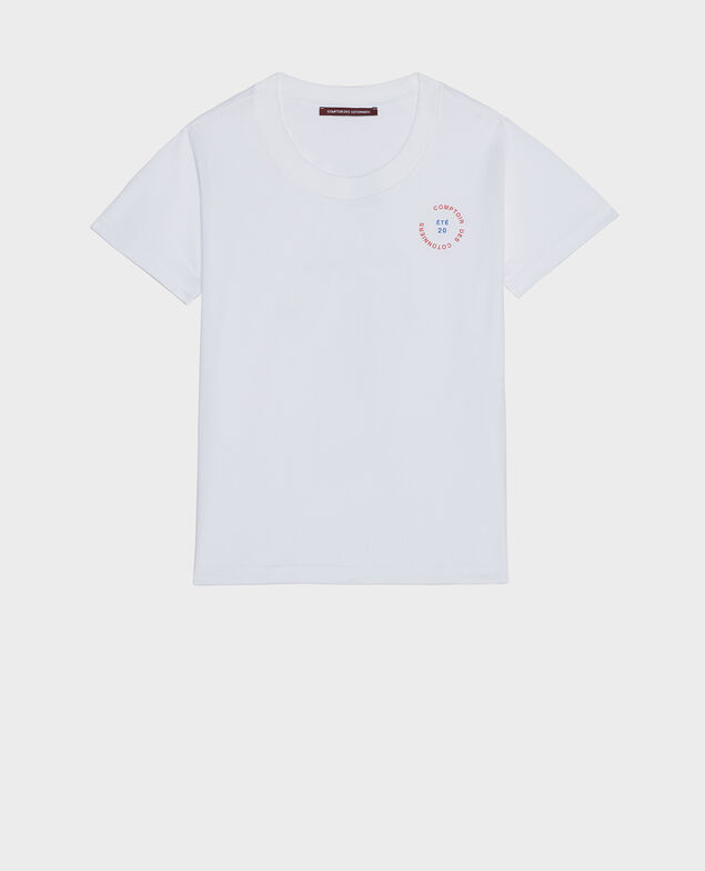 Camiseta de algodón Princess blue