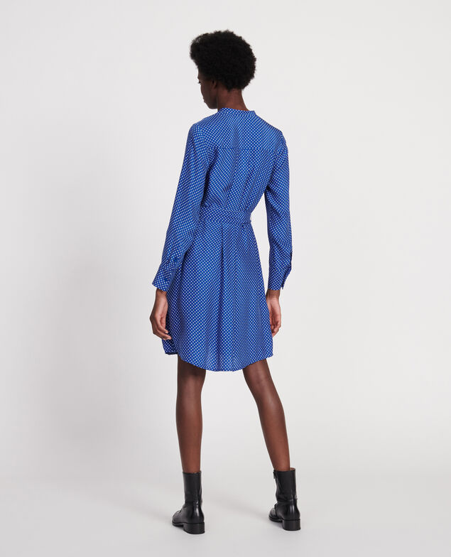 Vestido de cuello redondo Little pois surf the web