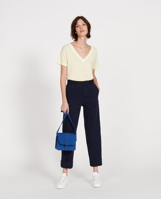 Bolso pequeño de algodón Princess blue