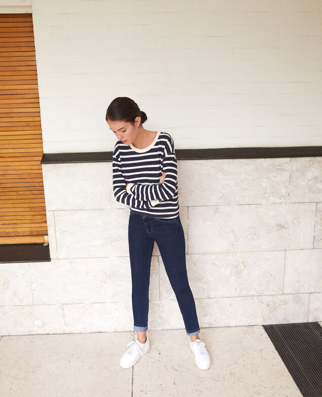 Jeans corte slim Azul