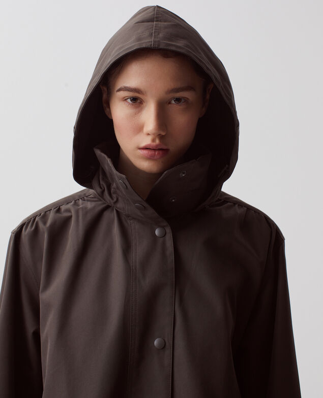 Parka amplia H080 beluga