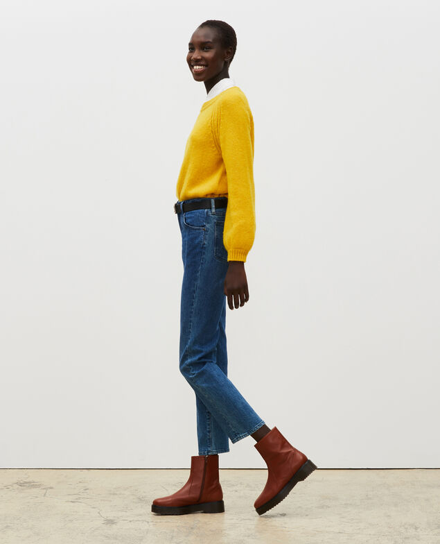 SLIM STRAIGHT - Jeans rectos en denim desteñido Denim medium wash