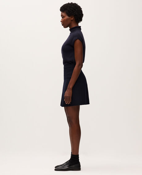 Falda corta de doble cara H695 night sky