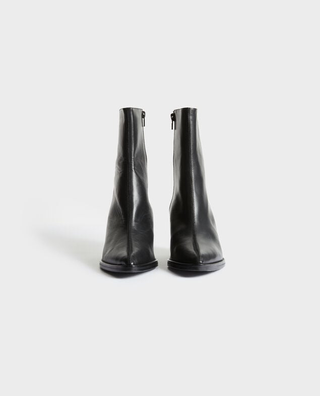 Botas camperas de cuero 8853 09 black
