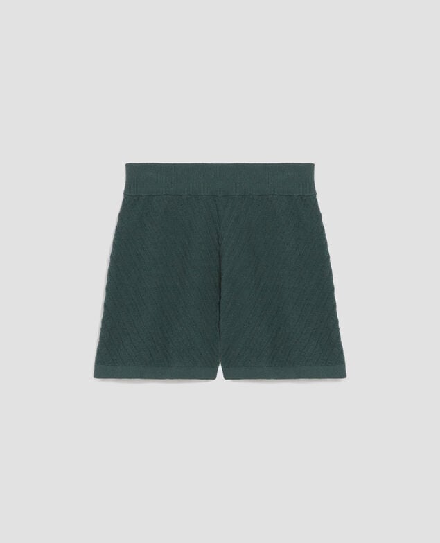 Short de punto con textura J590 spruce green