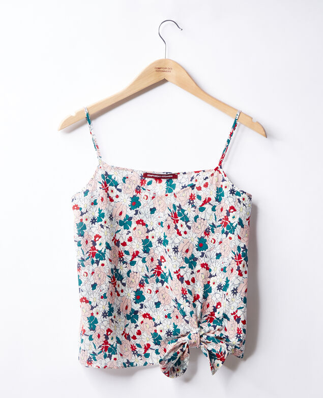 Top de seda Summer bloom rosebud