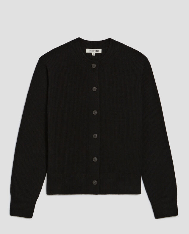Cárdigan de lana H096 black