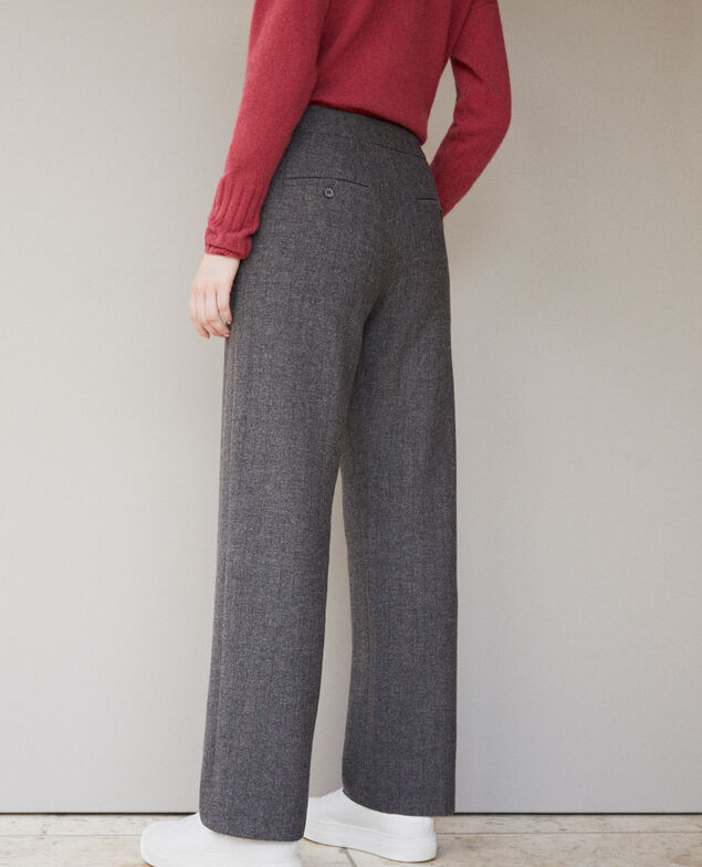 Pantalón grueso Gris