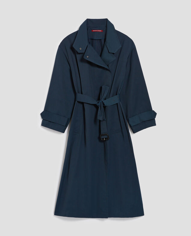 Trench oversize J690 blueberry
