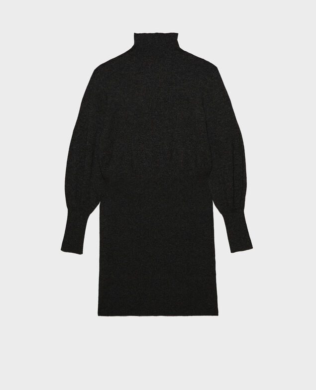 Vestido jersey de cachemir Black beauty