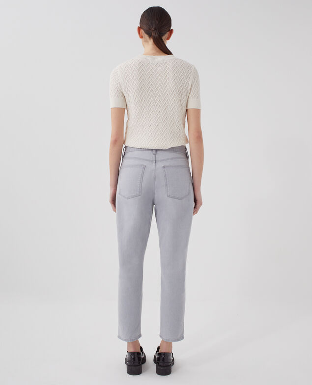 RITA - Jeans slouchy I042 asphalte gray