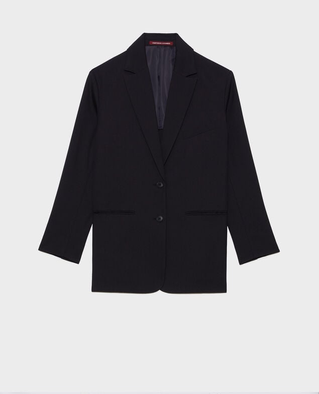 Blazer masculino de lana Black beauty