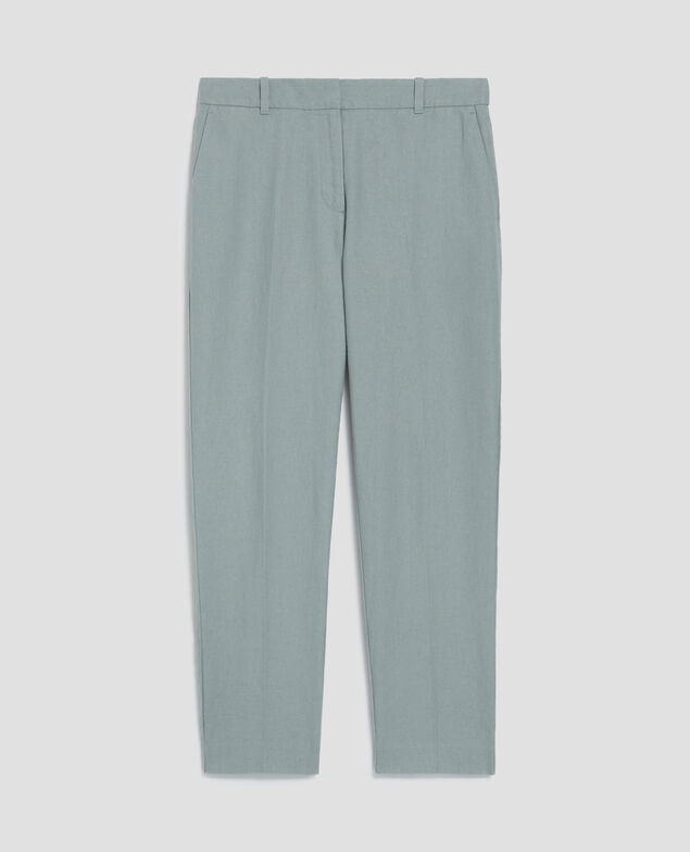 MARGUERITE - Pantalón cigarette J620 slate blue