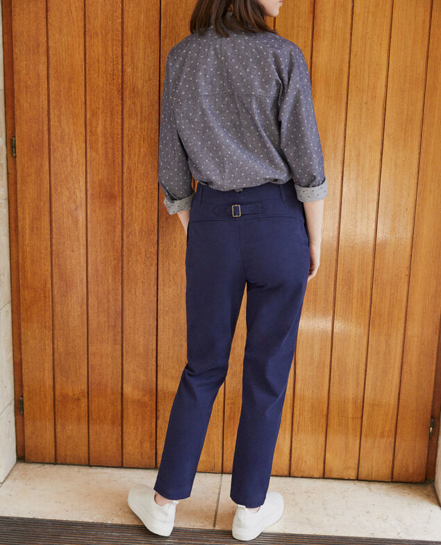 Pantalones chinos Peacoat