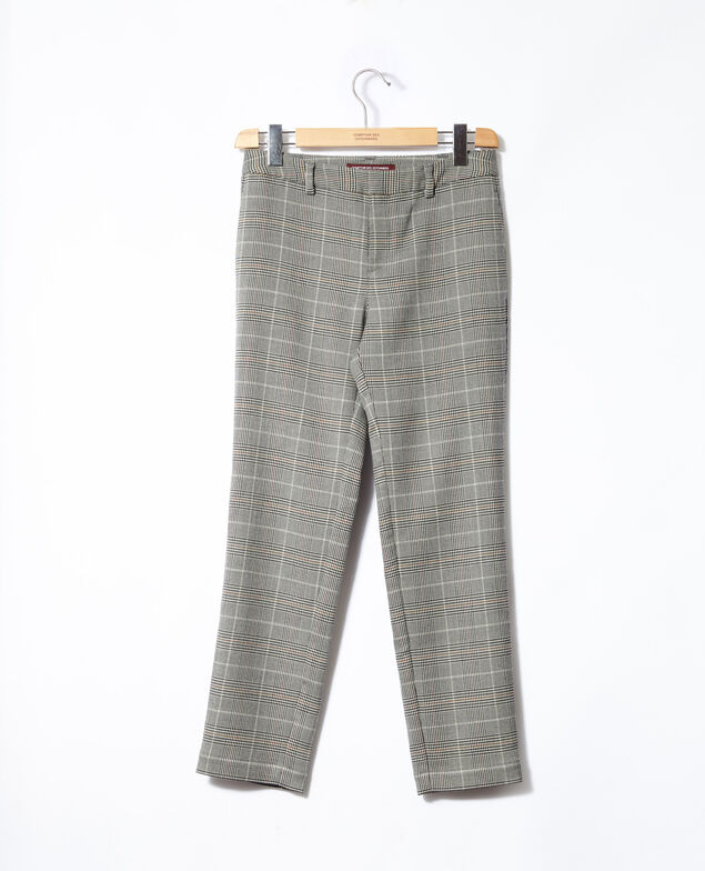Pantalón de corte recto Negro
