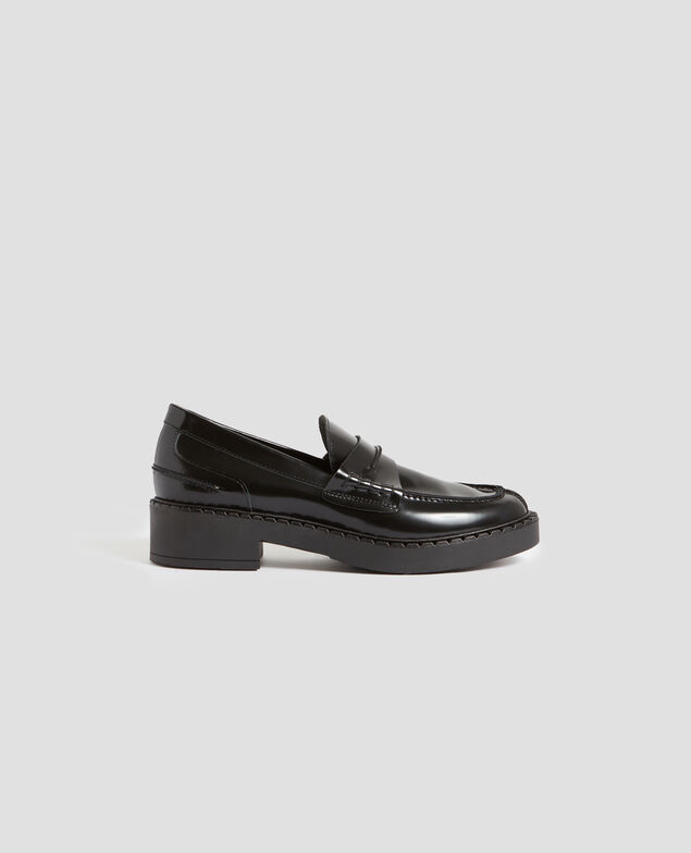 Mocasines de cuero H096 black