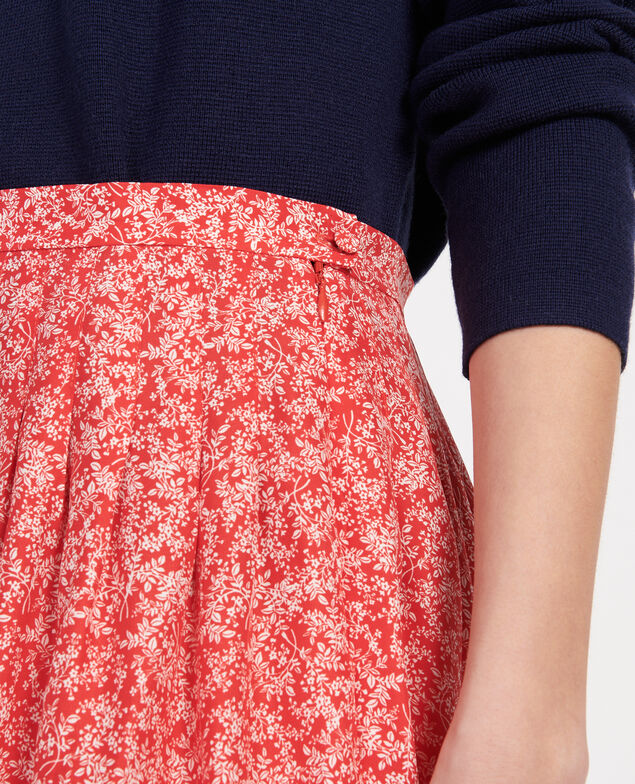 Falda Feuillage fiery red