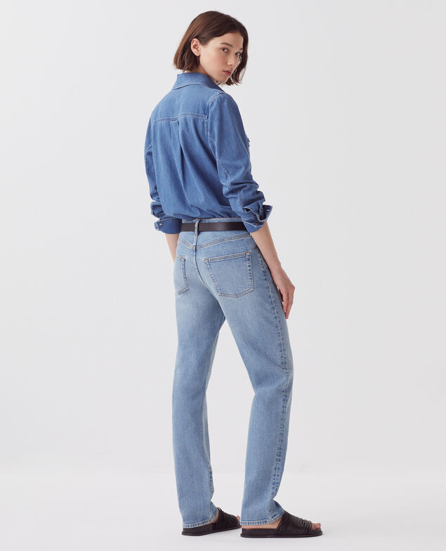 LILI - Jeans slim J610 light blue wash