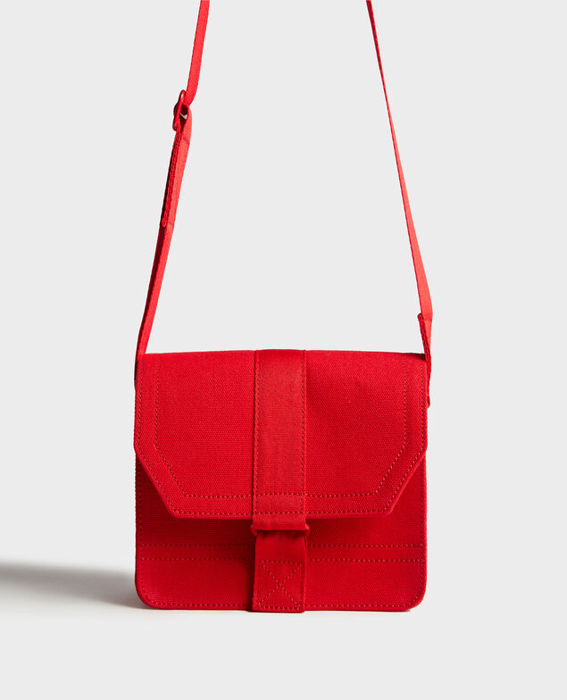 Bolso pequeño de algodón Fiery red