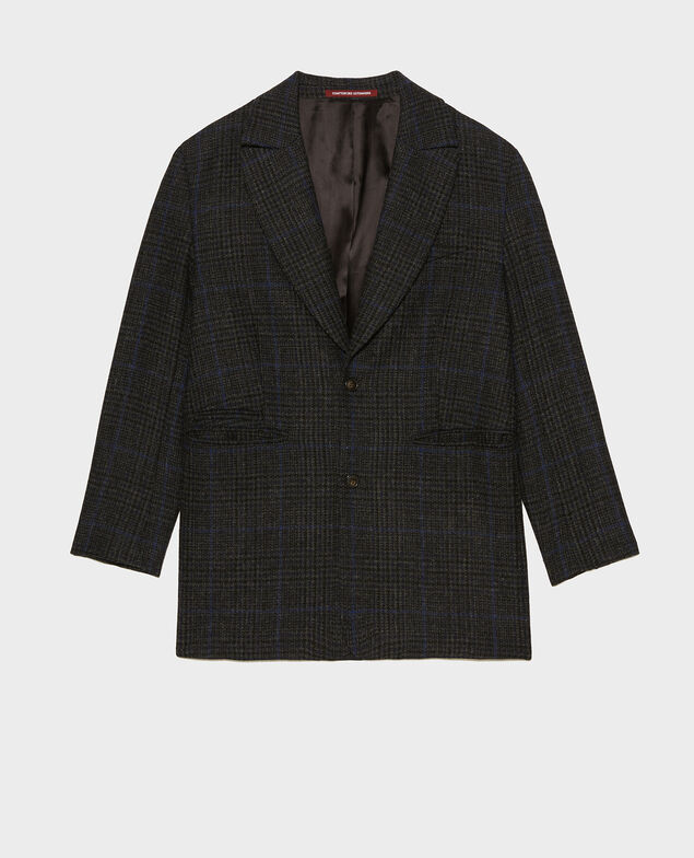 Blazer amplio de lana Night sky pieddepoule