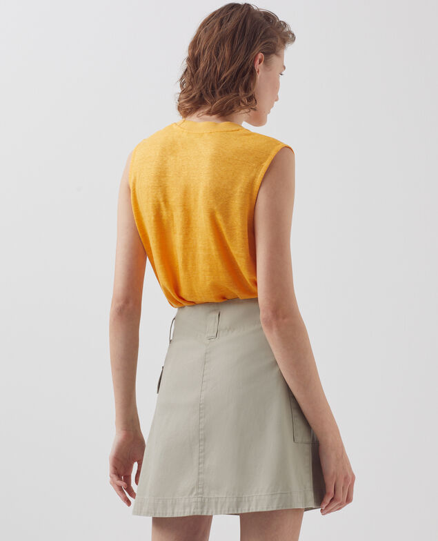 Minifalda cargo H030 abbey stone