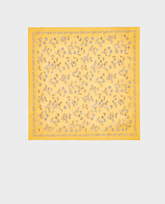 Bandana de algodón estampado Gold fusion
