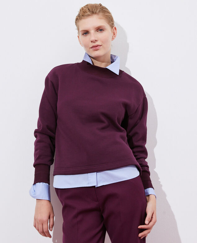 Sudadera de cuello alto Potent purple